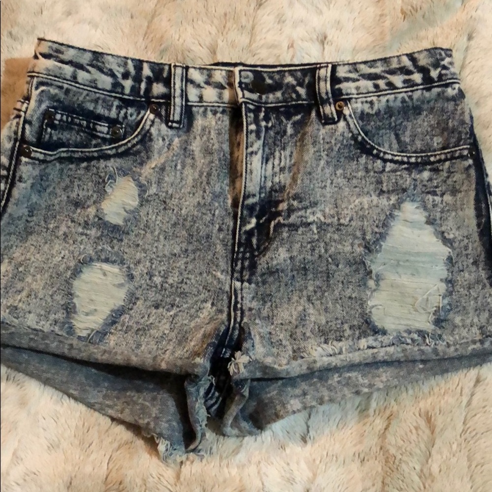 jean shorts
